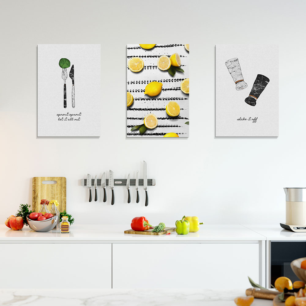 Funny Kitchen Gallery Wall