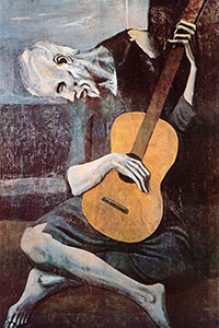 The Old Guitarist, Pablo Picasso