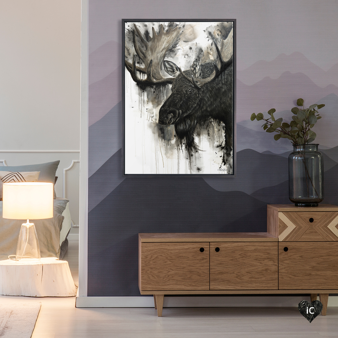 New! Distressed Black Frames for a Stylish Weathered Look iCanvas