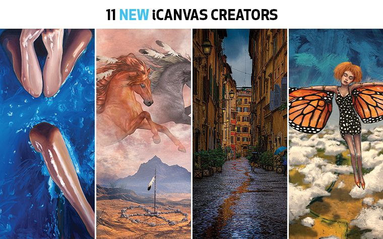 new creators new icanvas creators new icanvas artists