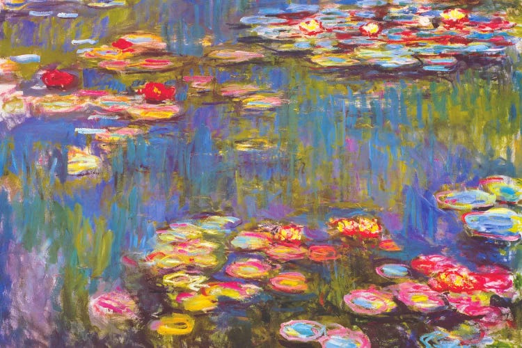 Water Lilies 1916 by Claude Monet
