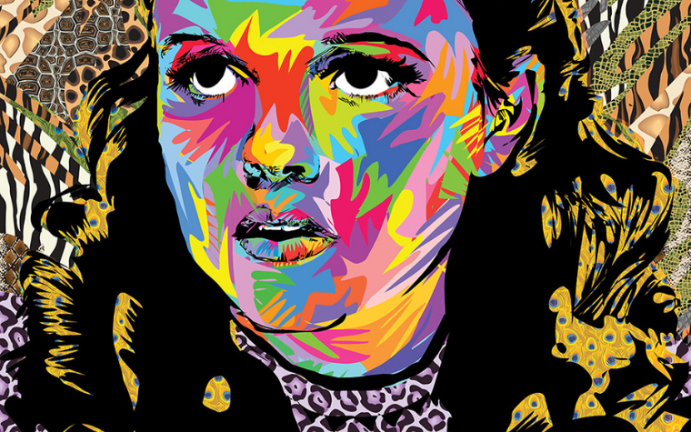 Gay icons Judy Garland art