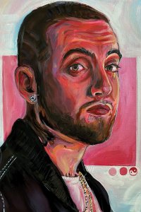 Portrait of Mac Miller