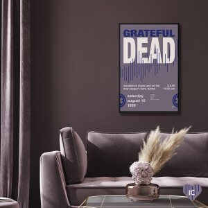 Grateful Dead Woodstock concert poster