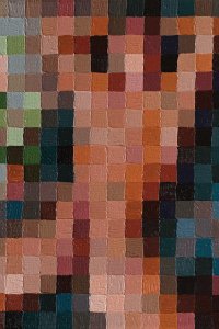 Skin colored squares representing censored out body