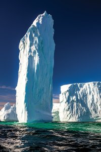 Ice monolith in Antarctica