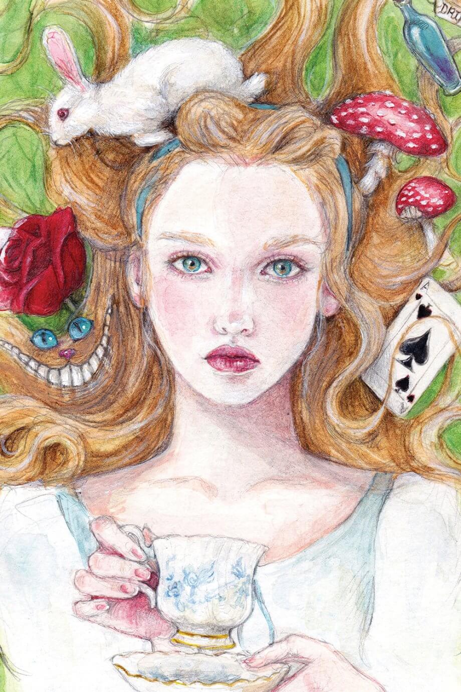 Art Prints Celebrating Alice In Wonderland – iCanvas Blog – Heartistry