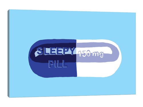 Jaymie Metz "Sleepy Pill Blue"