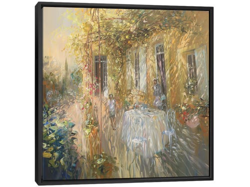 Laurent Parcelier "The Table in front of the house"