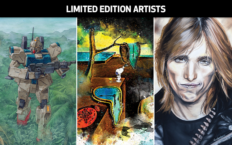 New Featured Limited Edition Artists