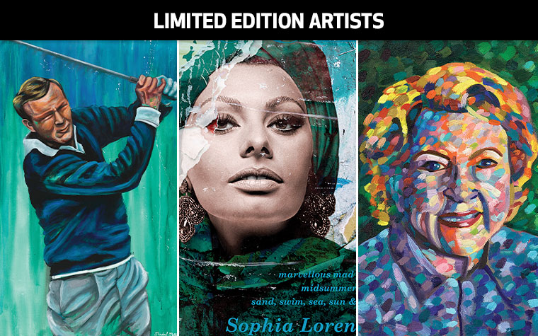 New Featured Limited Edition Artists