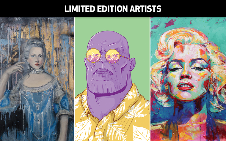 New Featured Limited Edition Artists