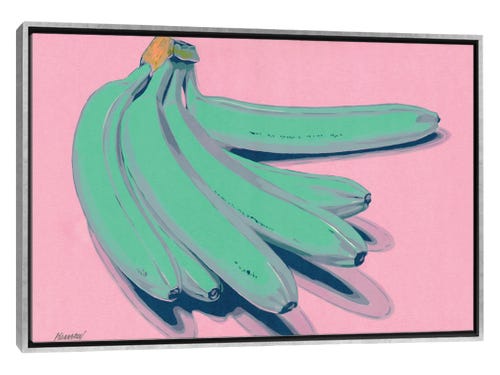 Vitali Komarov painting - green bananas