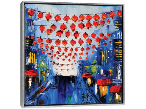 lisa elley painting - chinatown