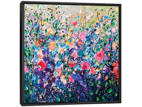 Olena Art painting - colorful flowers