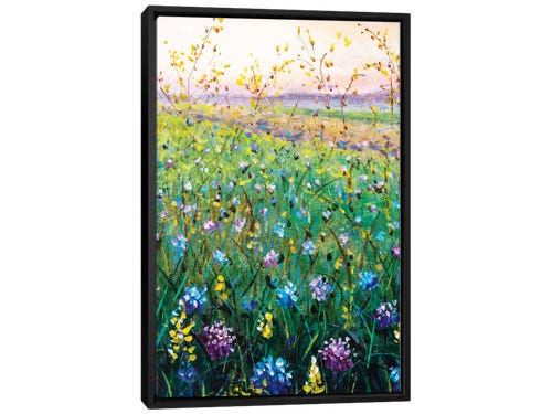 Valery Rybakow painting - wildflowers meadow