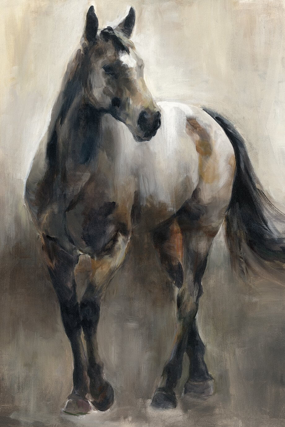 marilyn hageman painting - white horse