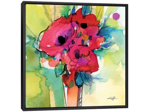 Kathy Morton Stanion watercolor painting - flowers