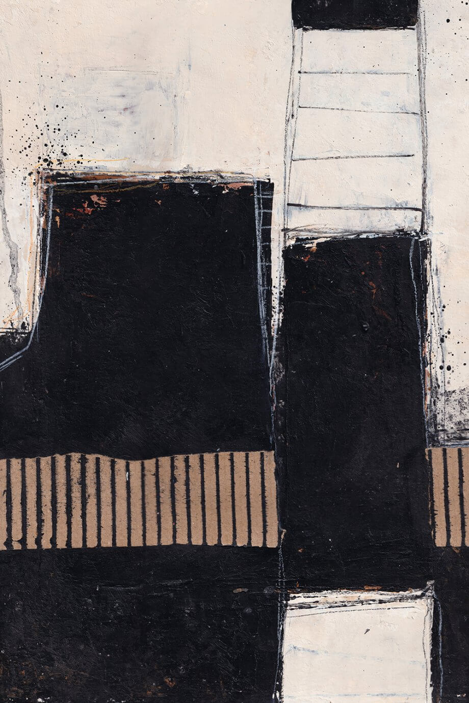 Roel Wielheesen abtract art - city