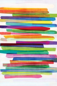 Colorful abstract stripes