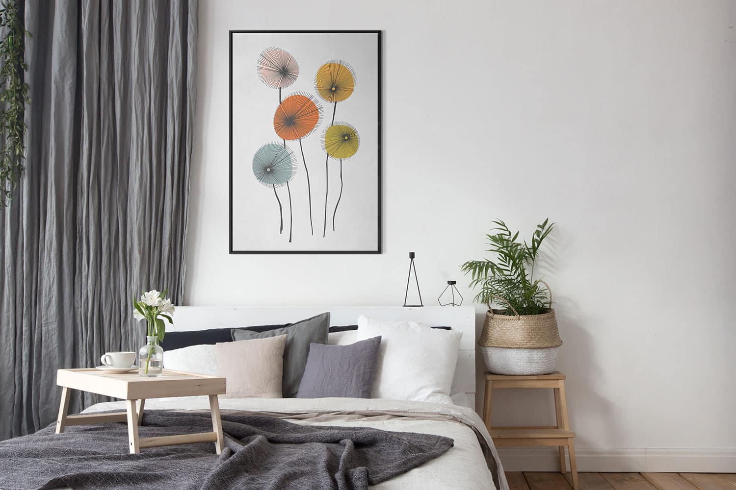 Modern Bedroom Ideas: Art to Complete Your Space | iCanvas Blog ...