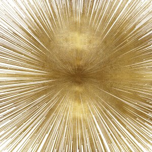 Sunburst abstract art