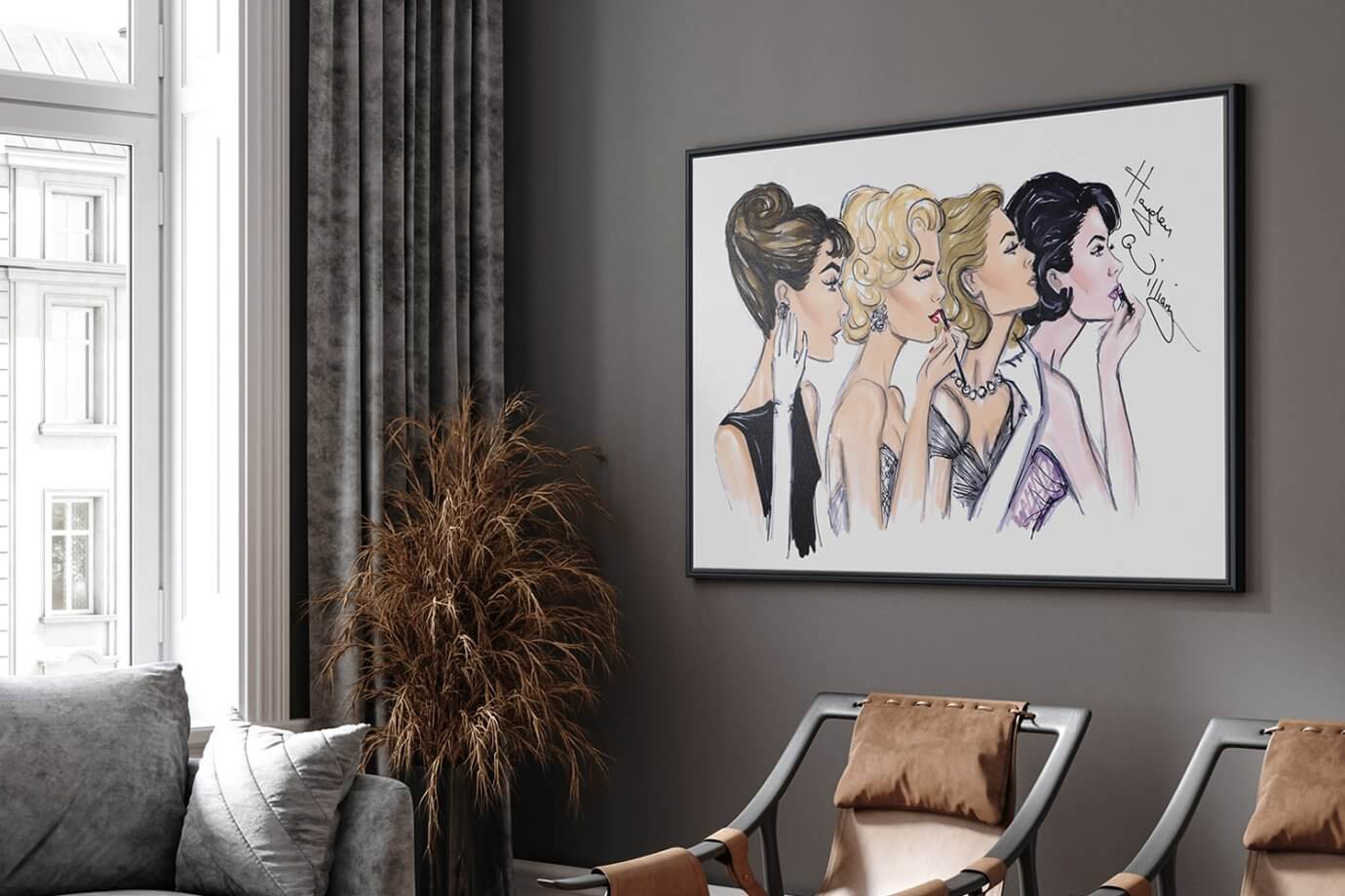 fashion art print