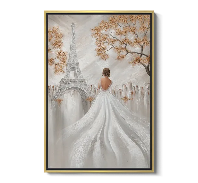 eiffel tower paris painting