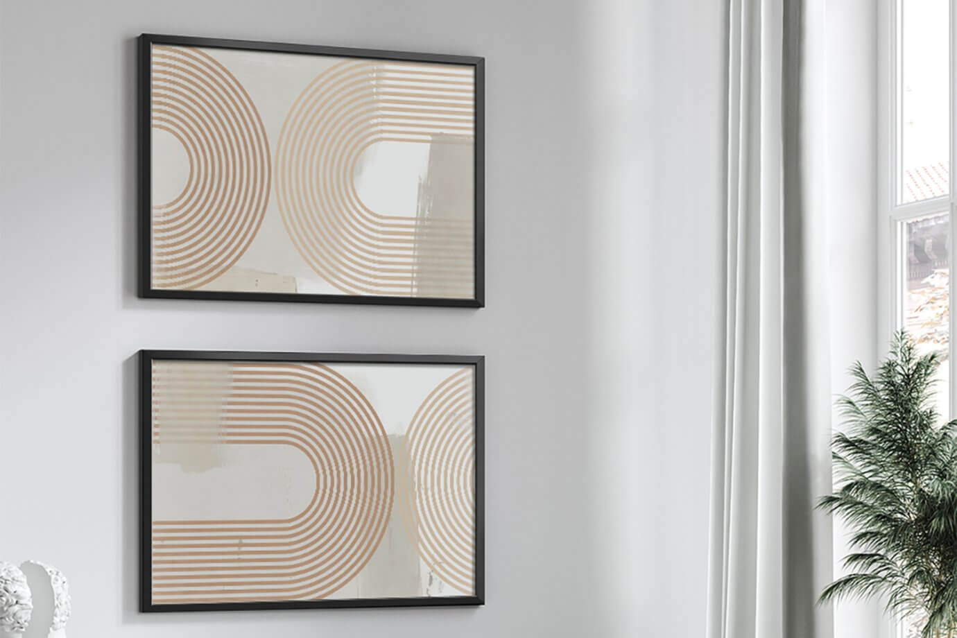 symmetrical abstract art