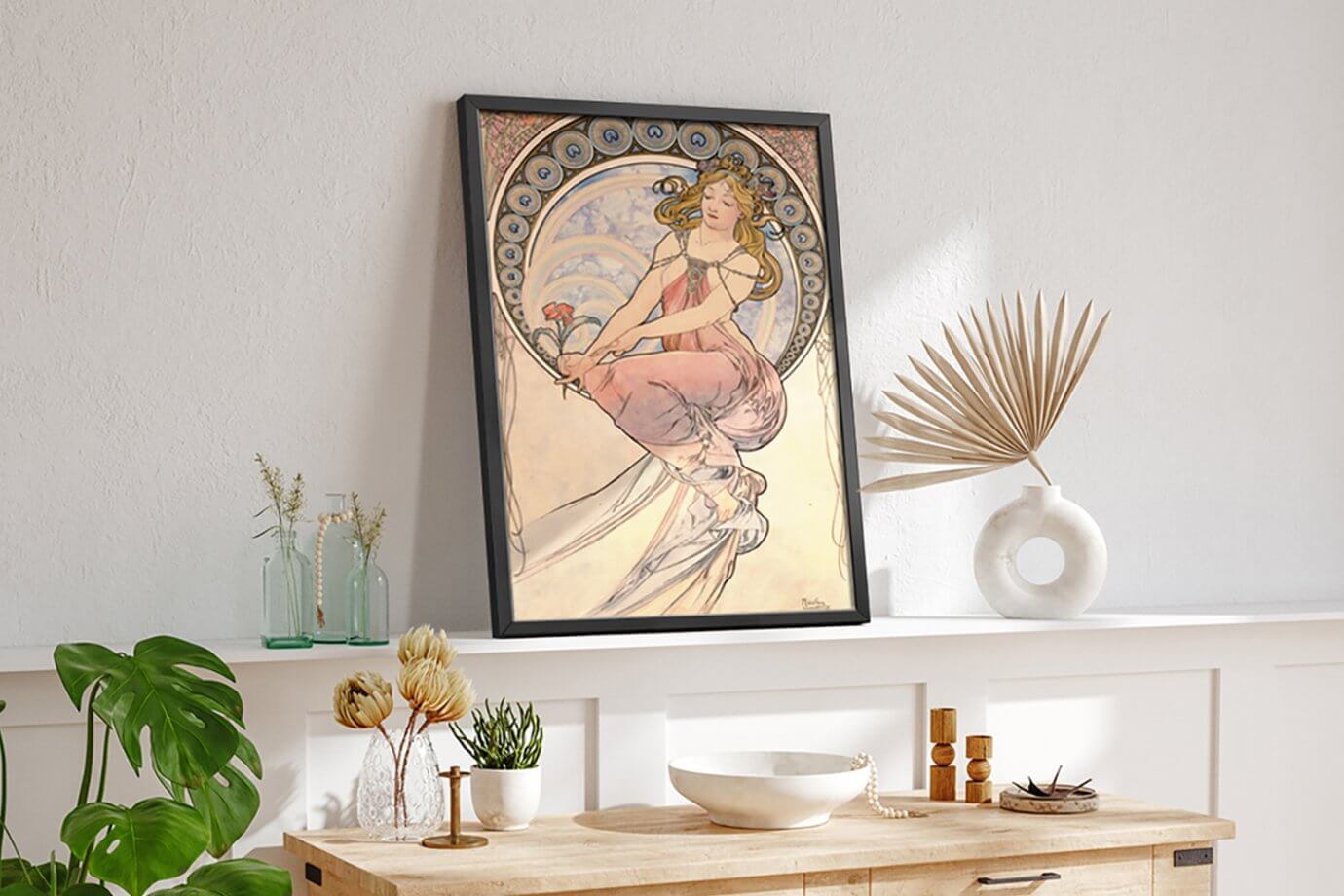 female portrait art