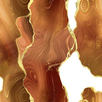 metallic orange pattern
