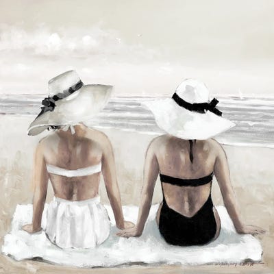 two women on the beach