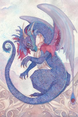 purple dragon