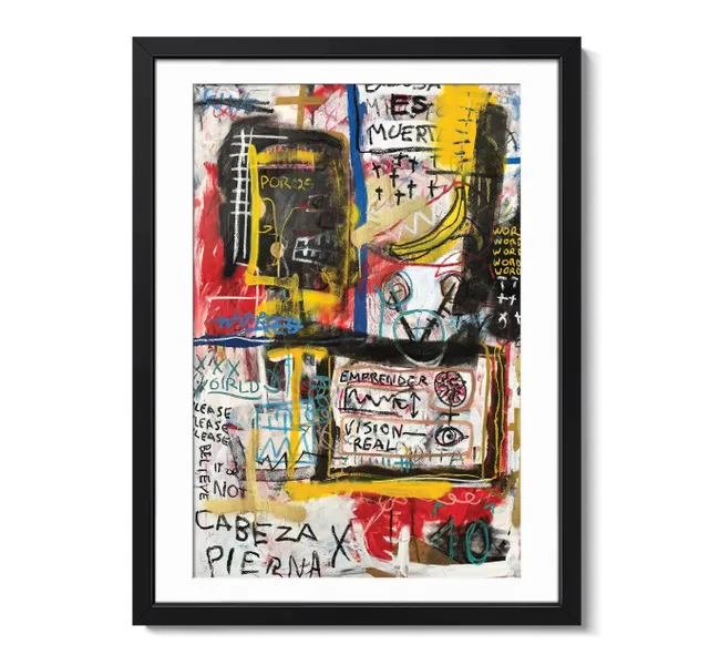 abstract colorful grafitti