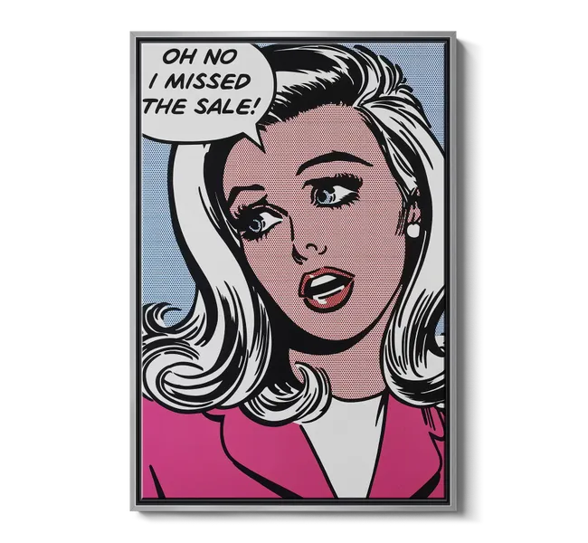 cartoon of woman in pink