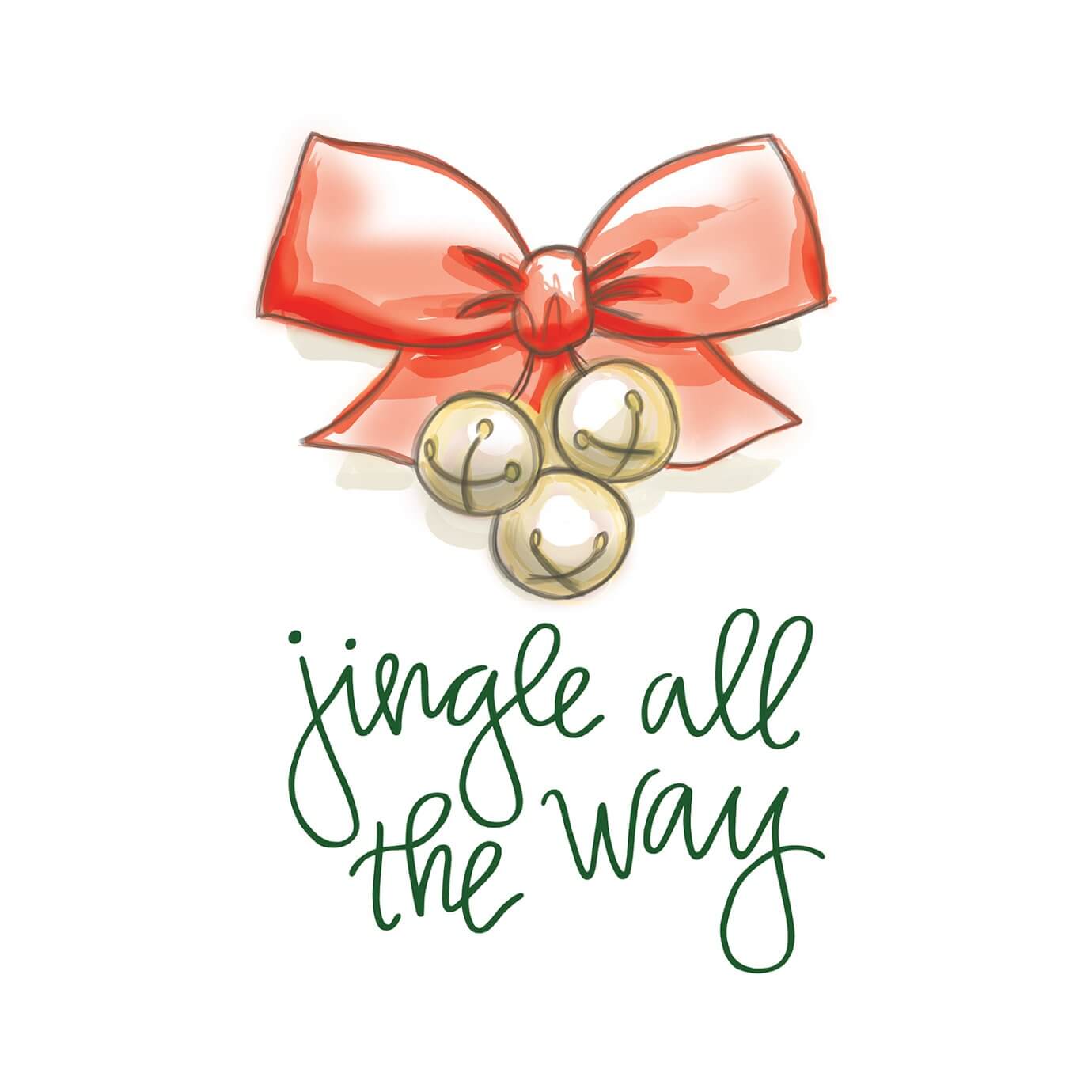 jingle all the way christmas art