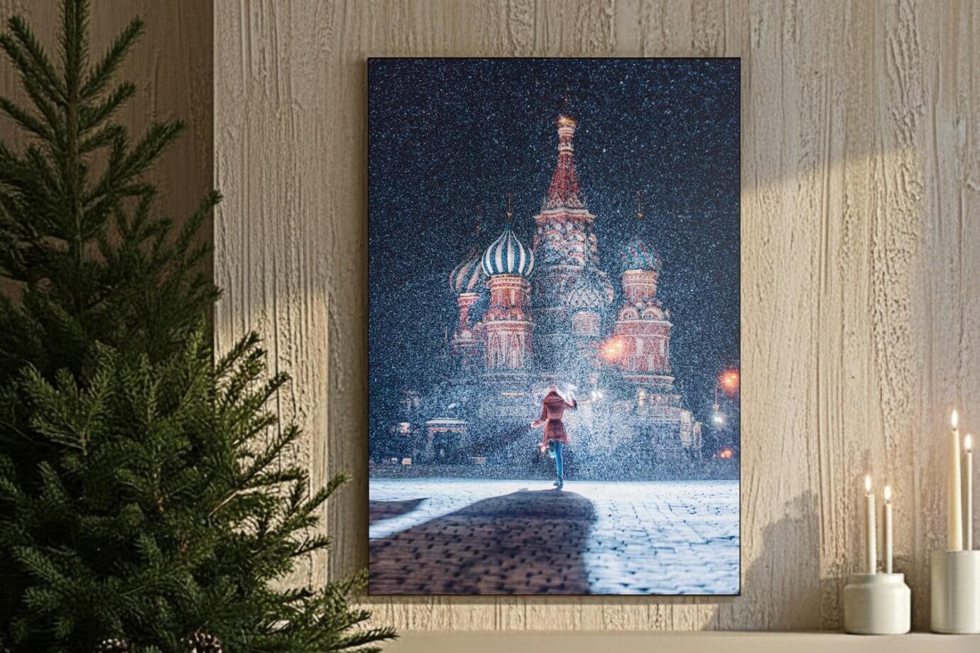 moscow winter art