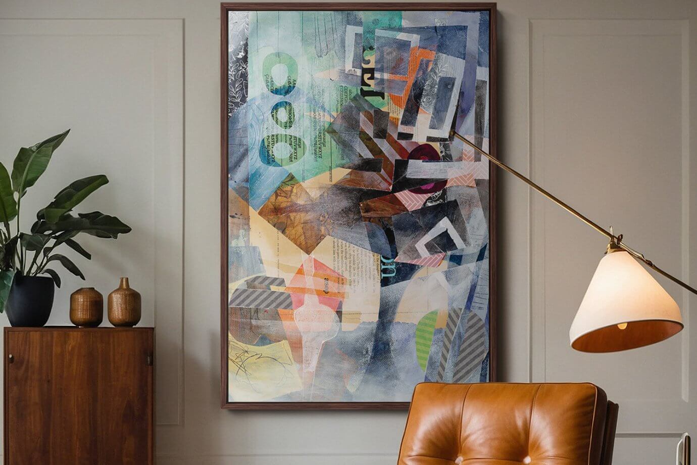 crafted collage artwork 2026 art trends