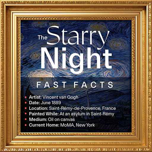 the starry night fast facts