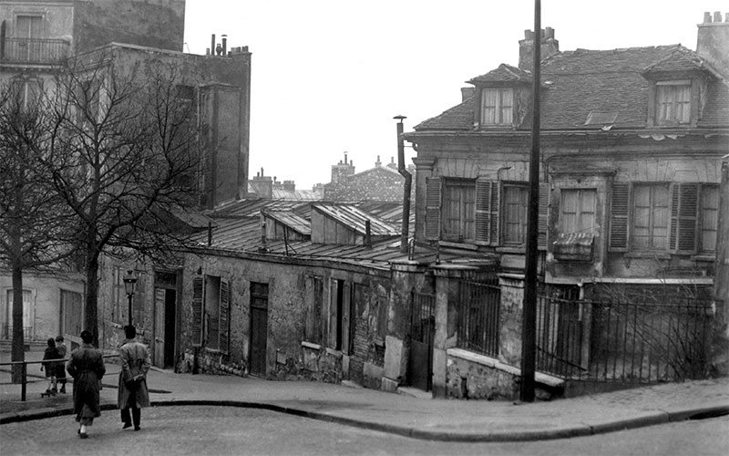 Le Bateau-Lavoir in Montmartre, Paris