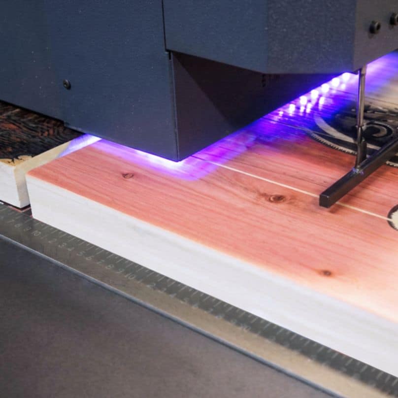 printing of wood art