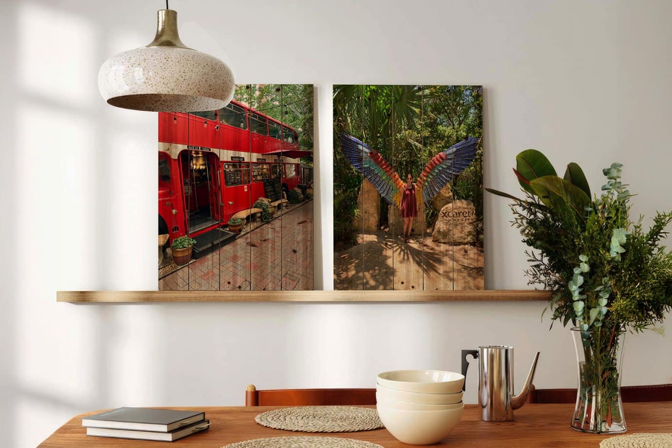 colorful custom wall art