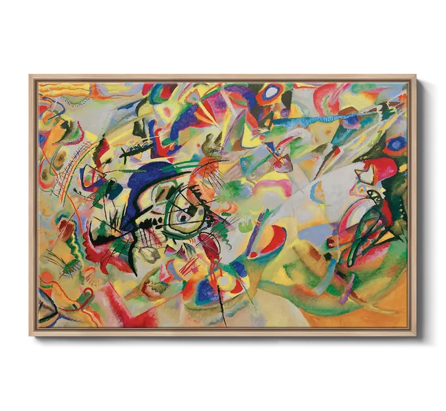 kandinsky colorful abstract painting