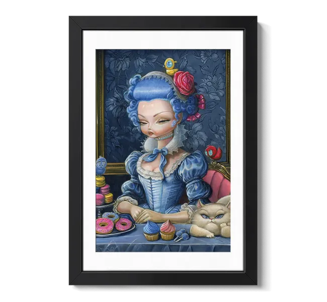 pop surrealism portrait