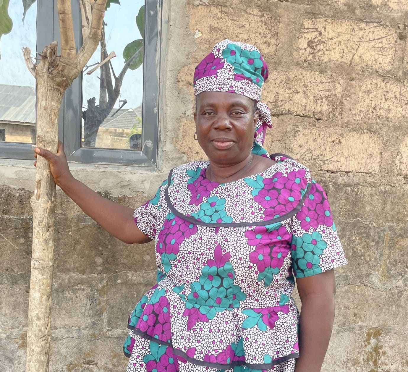 nigerian artist oluwafemi afolabi's mother
