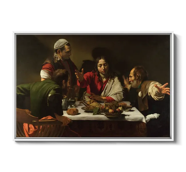 the supper at emmaus classic painting