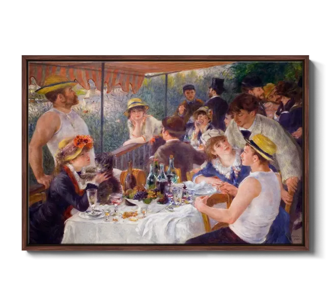 group of people sitting at table with food