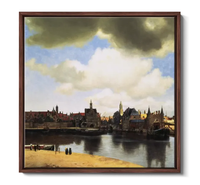 buildings along the water under cloudy sky