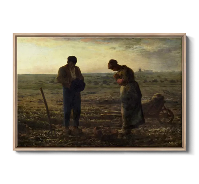 man and woman in a field