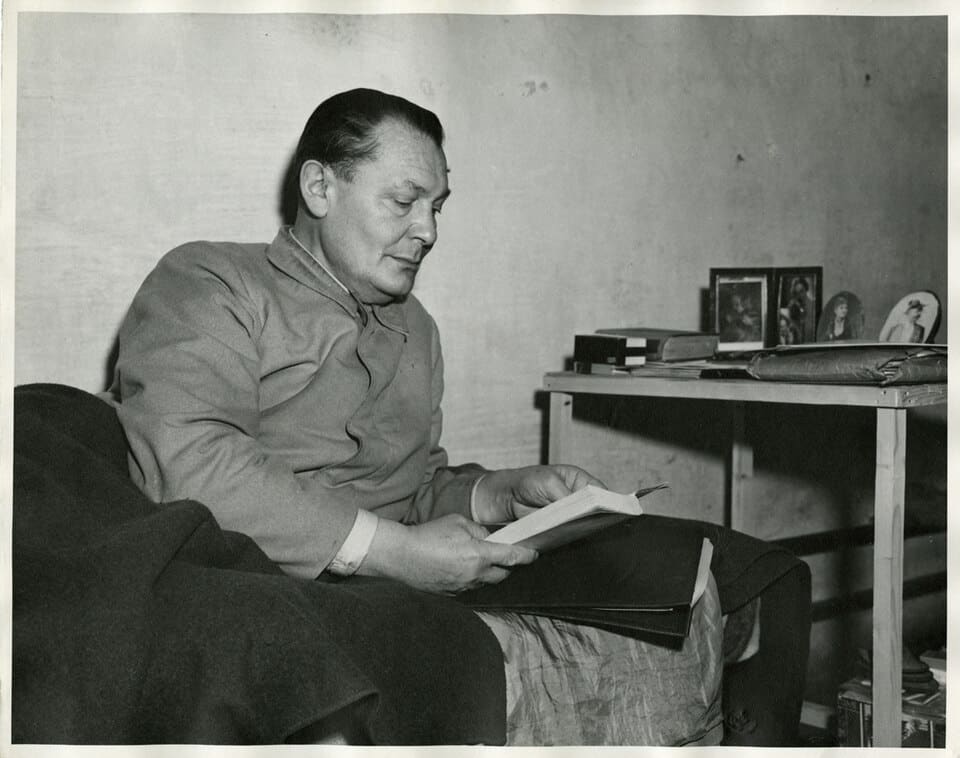 nazi leader in prison in 1945